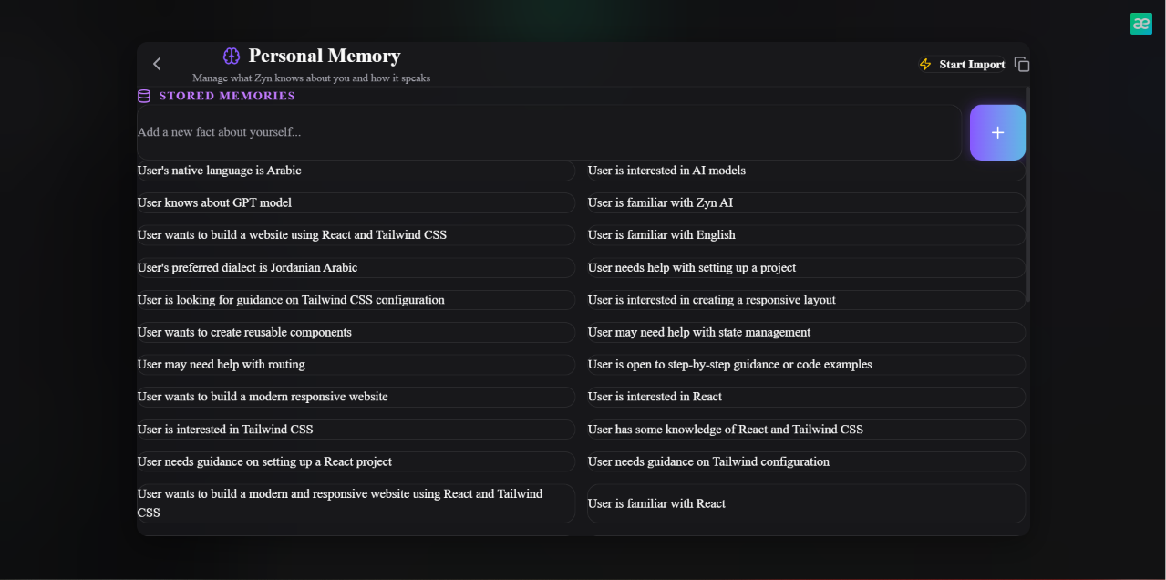 zyn AI gallery image