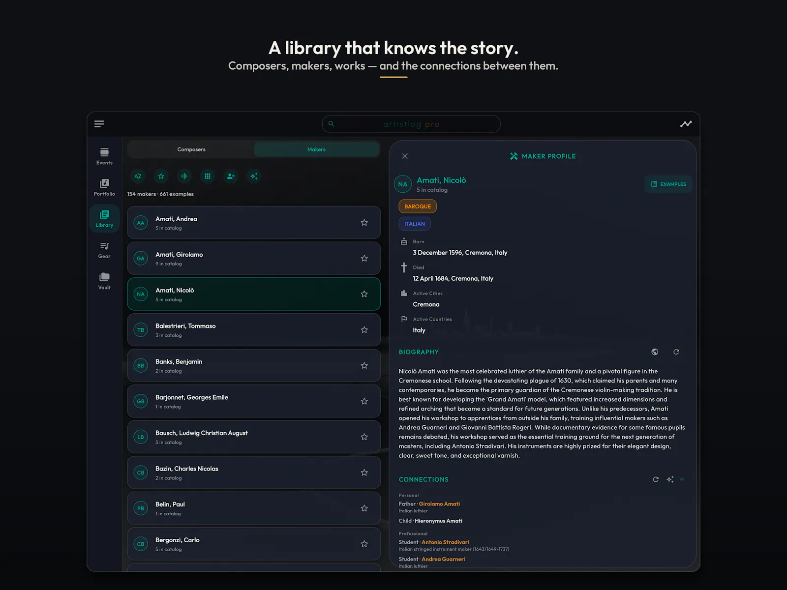 ArtistLog - Concerts, repertoire & gear screenshot 7