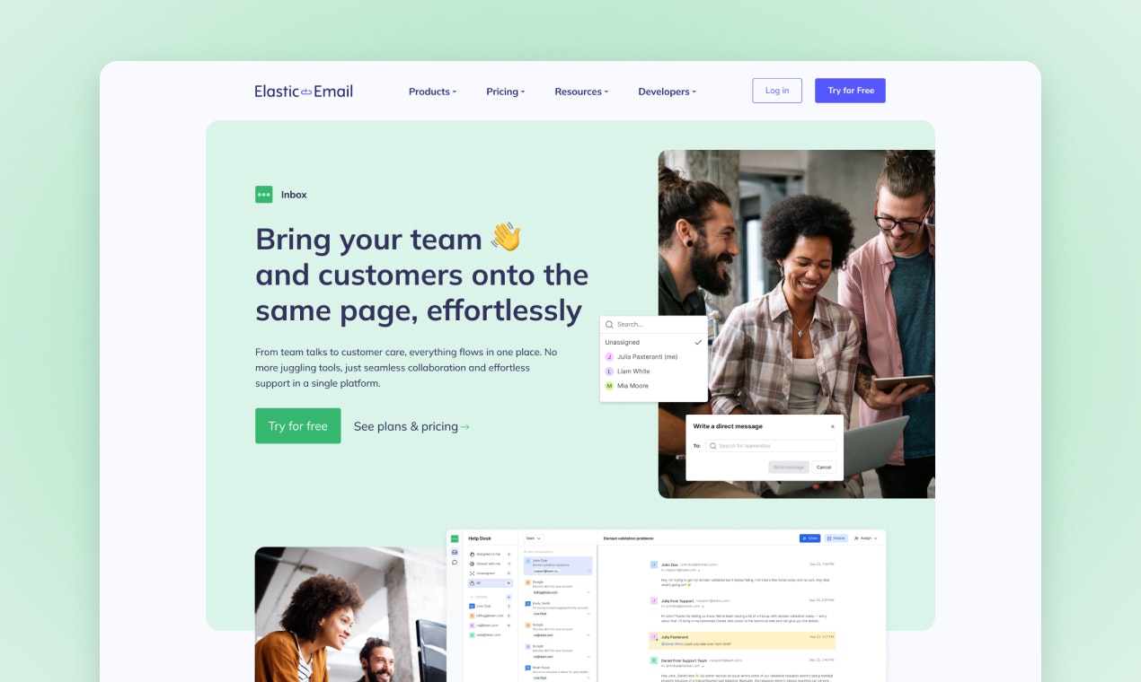 Elastic Email gallery image