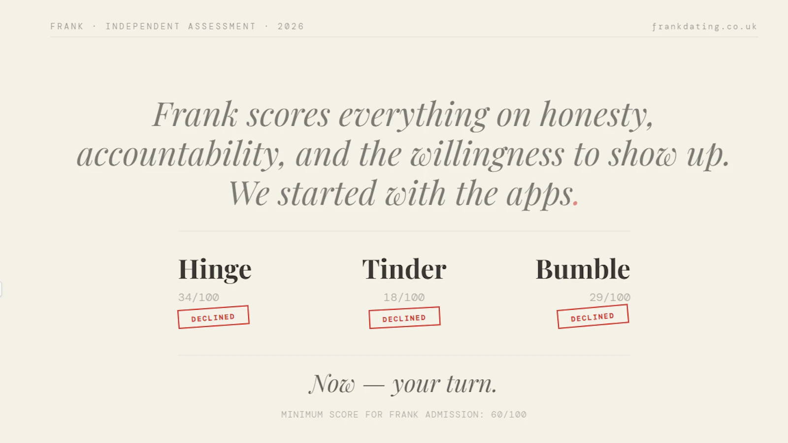 Frank screenshot 2