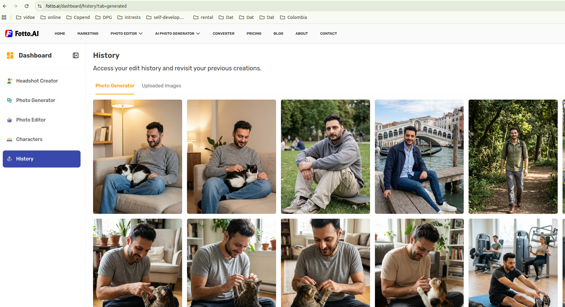 Fotto AI - Screenshot 4 showing product features and functionality
