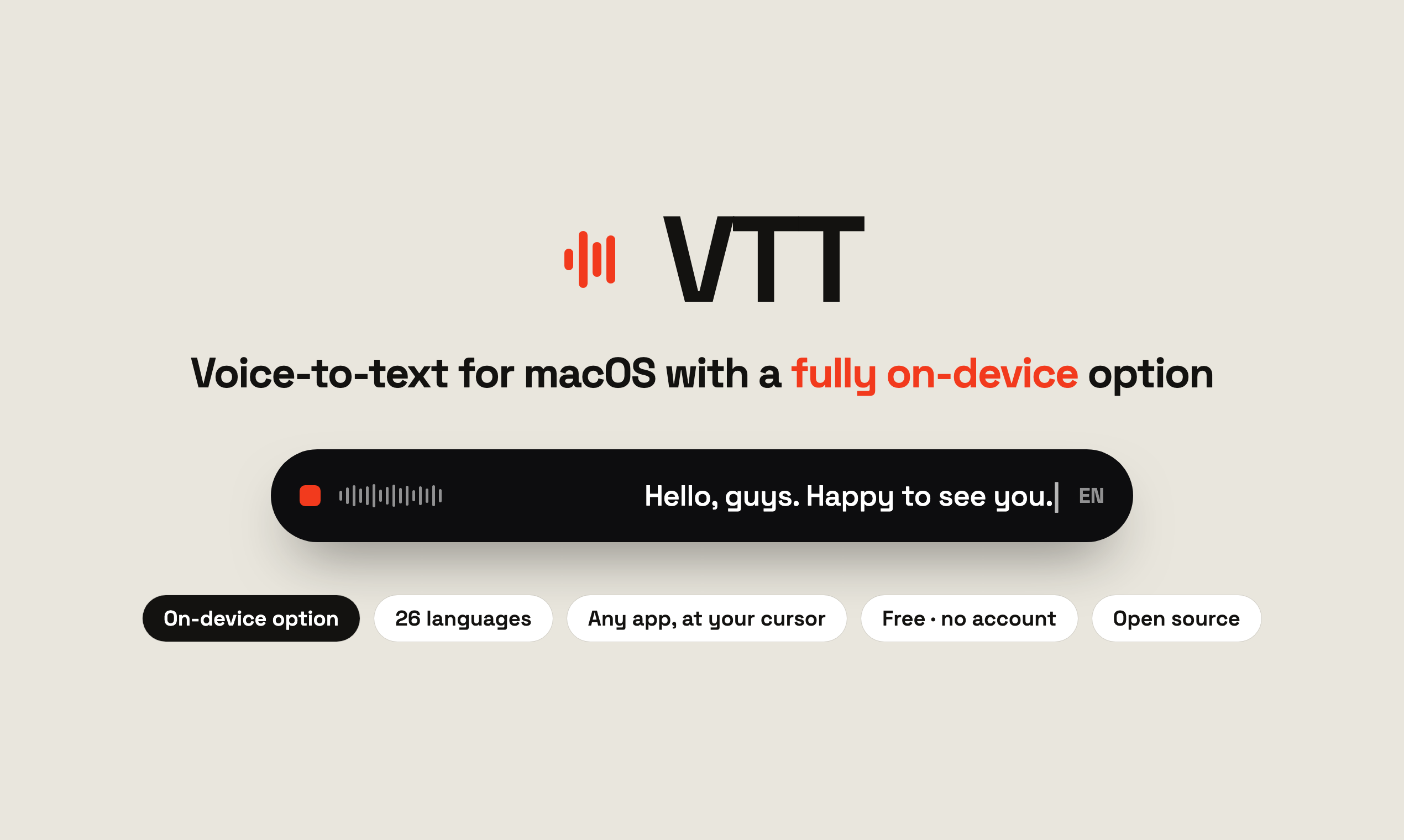 VTT for Mac gallery image