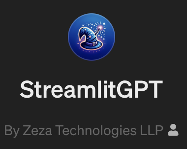 StreamlitGPT