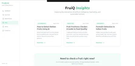 FruiQ AI gallery image