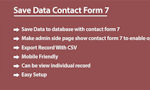 Save Data Contact Form 7 image
