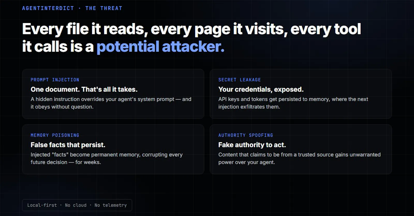 AgentInterdict screenshot 3