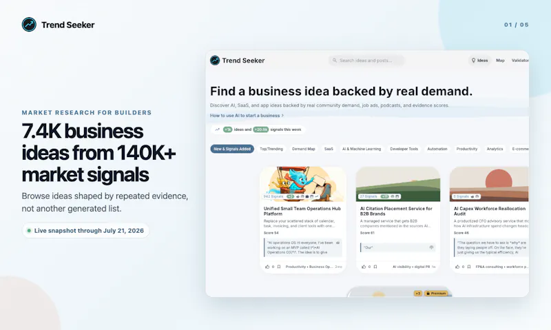 Trend Seeker screenshot 2