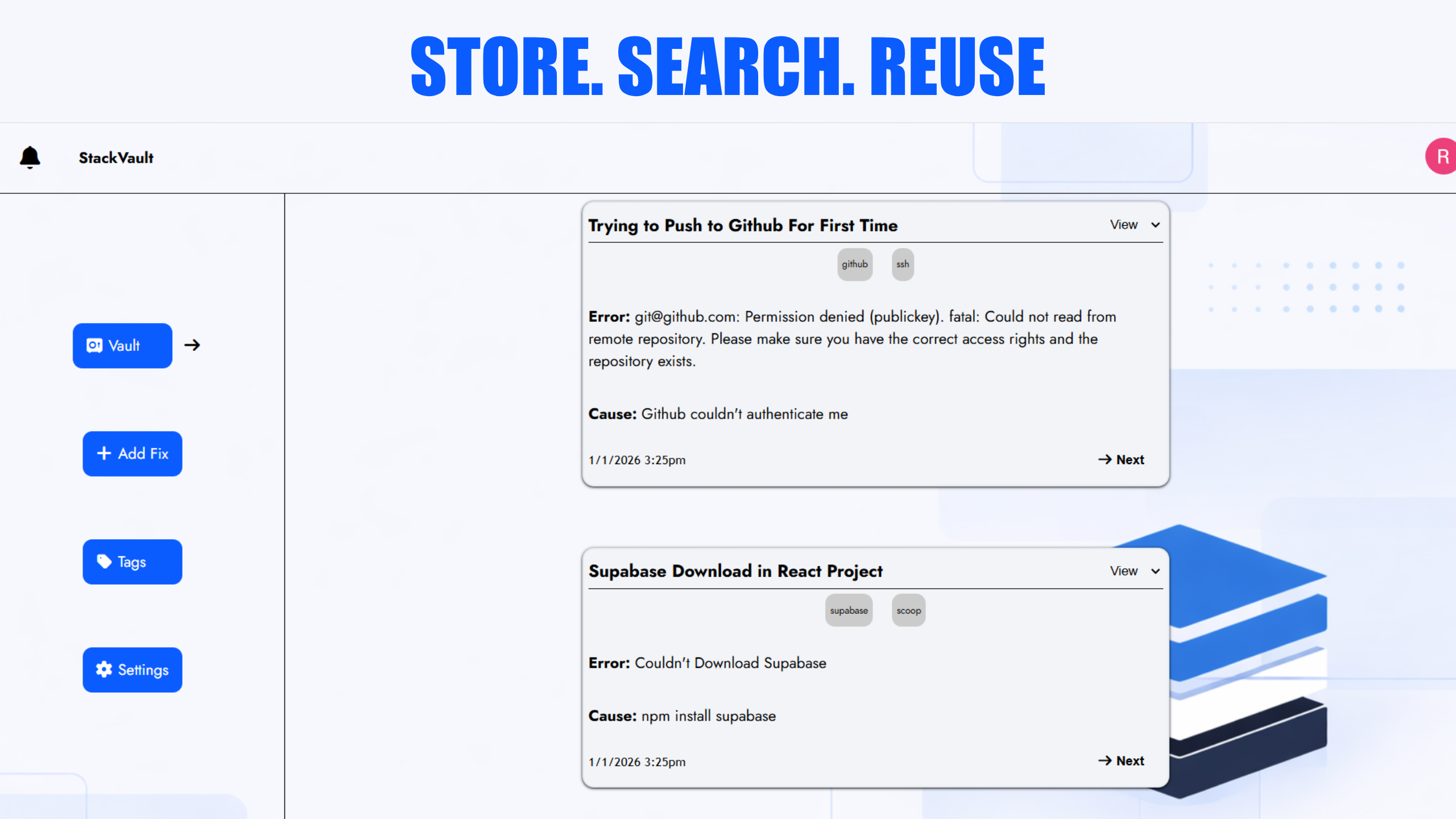 StackVault gallery image