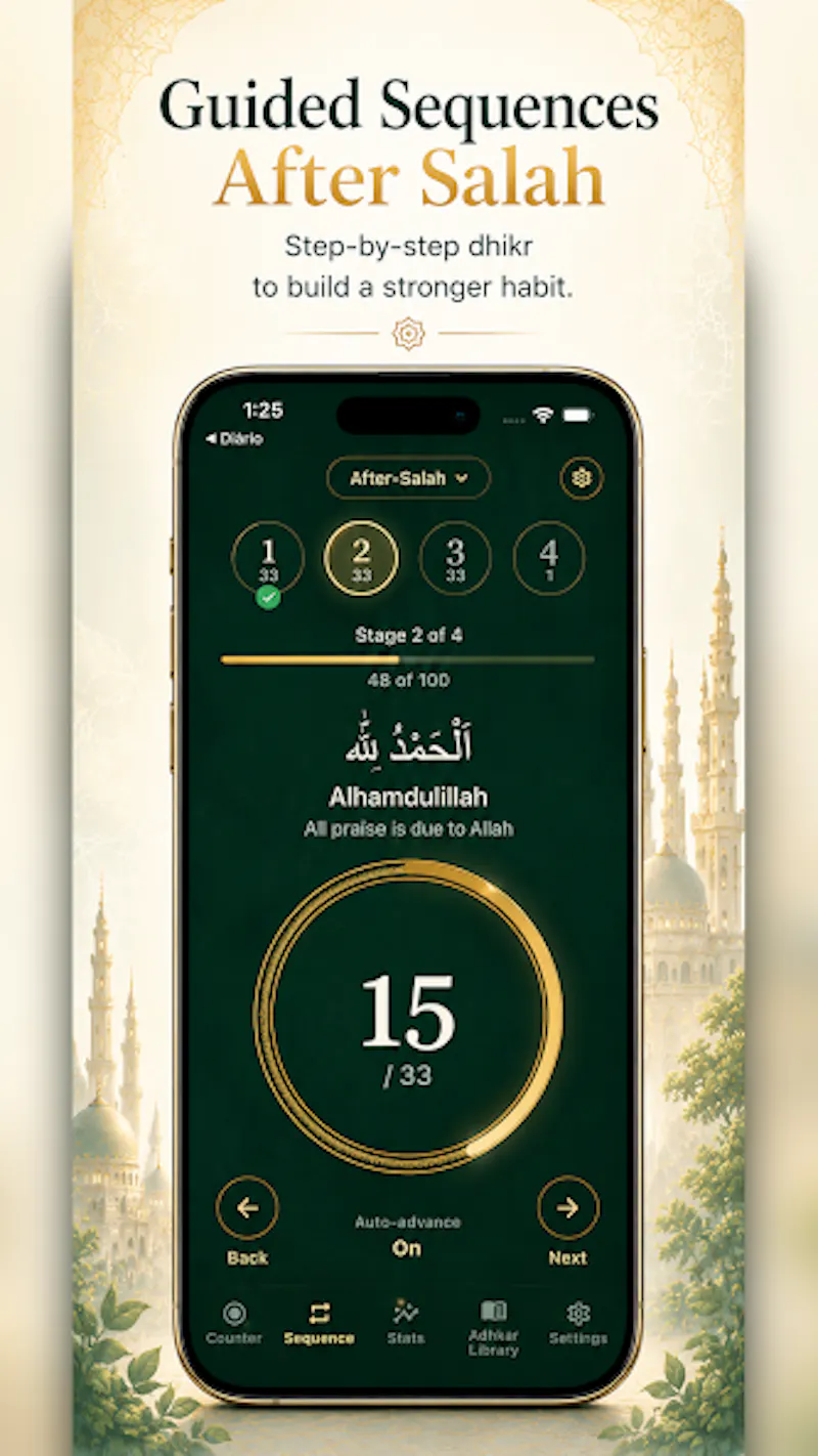 Tasbih Counter: Dhikr & Zikr screenshot 2