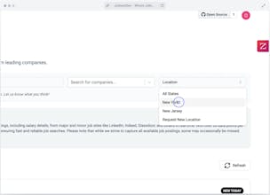 JoblessDev: CS Job Search Simplified gallery image