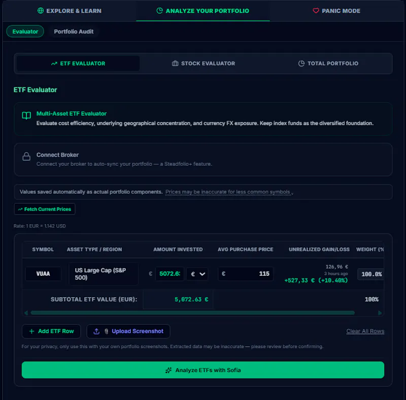 Steadfolio screenshot 5