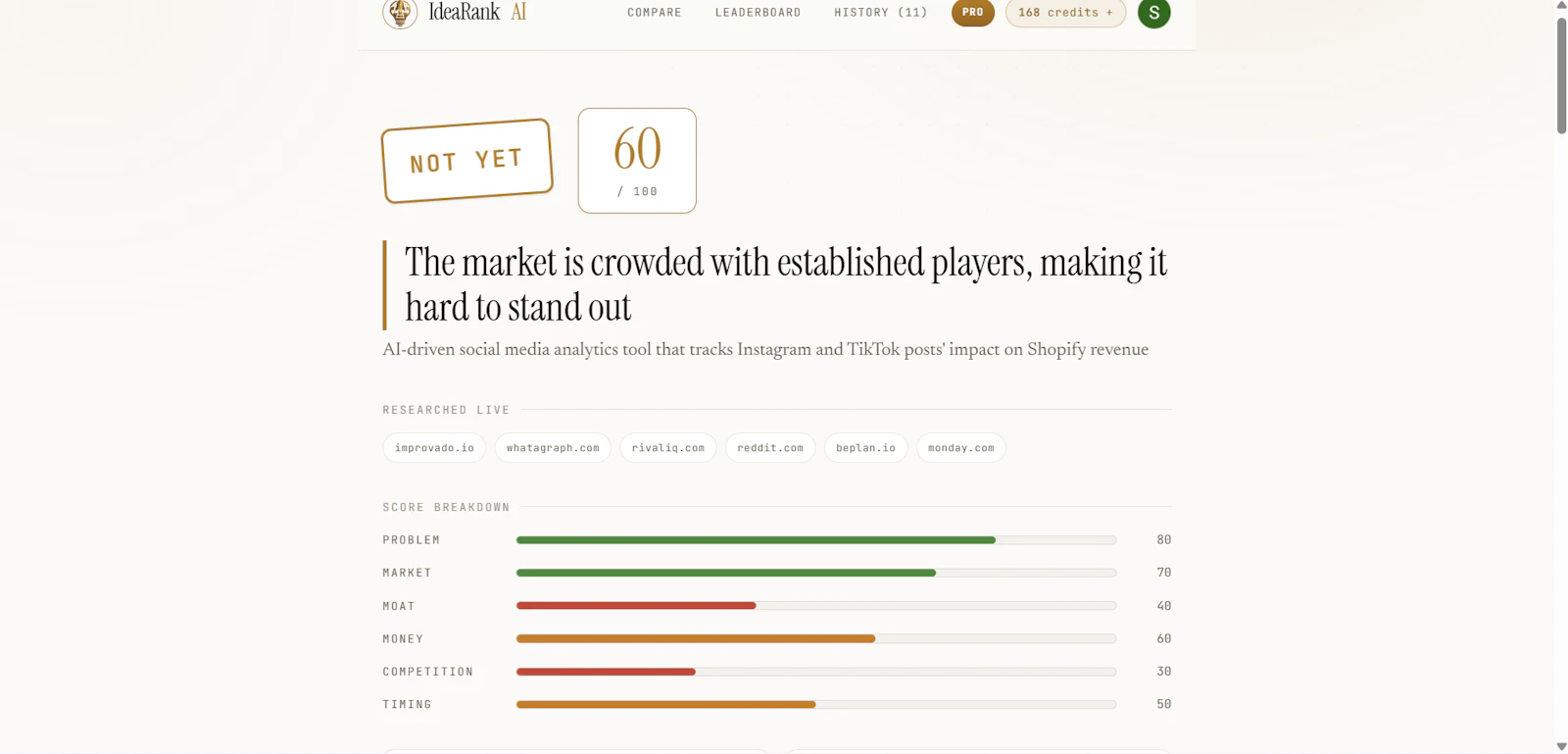 IdeaRank AI screenshot 3