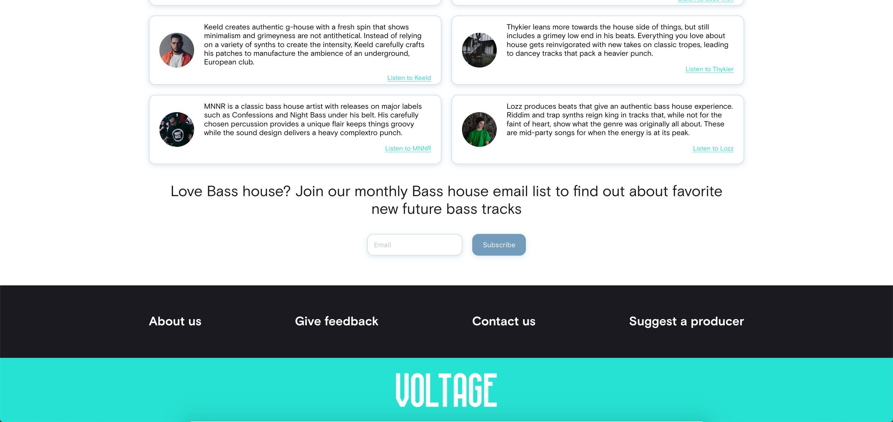 The Voltage List gallery image
