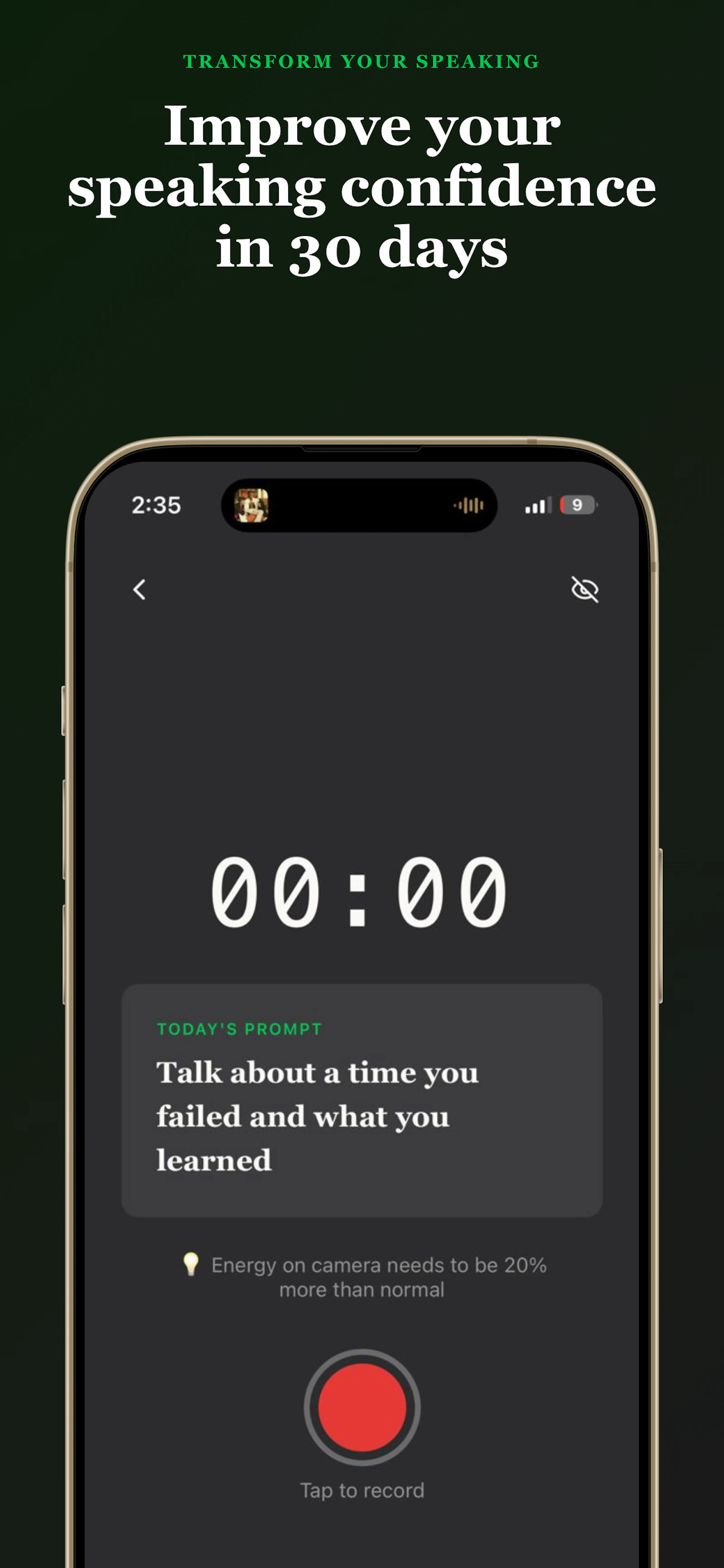Voixe the app screenshot 1