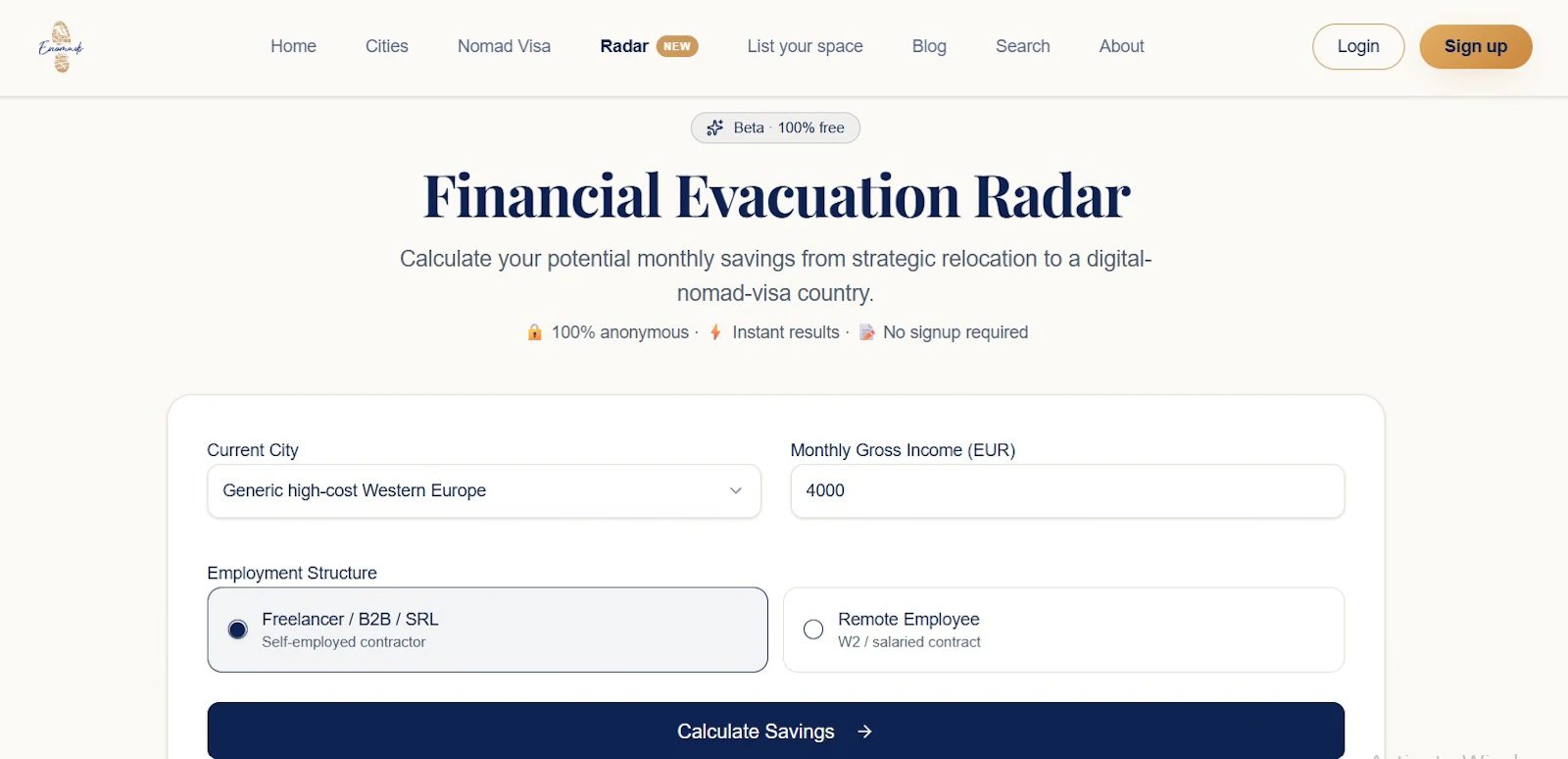 Enomads screenshot 3