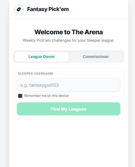 MyLeaguePickem gallery image