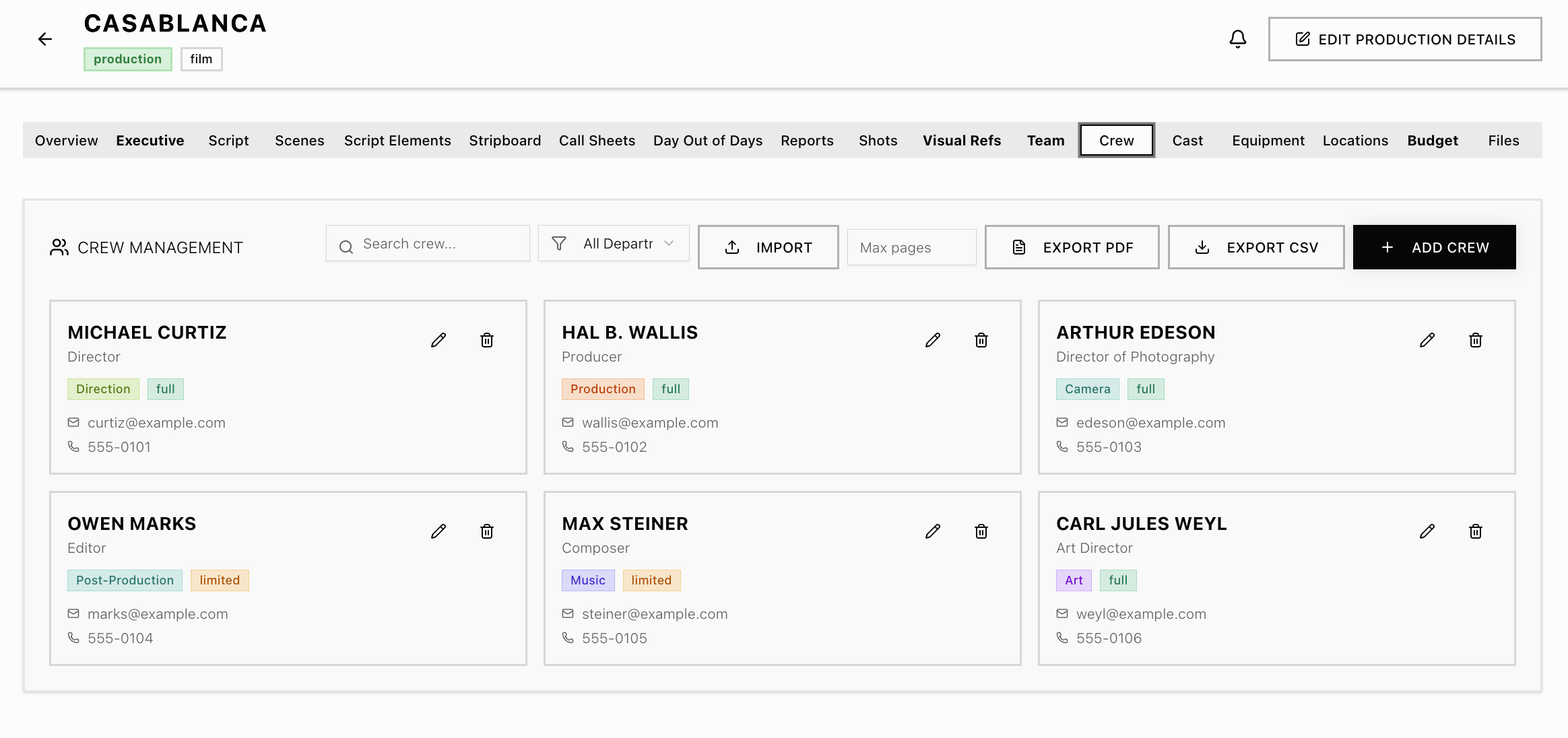 Production Standard gallery image