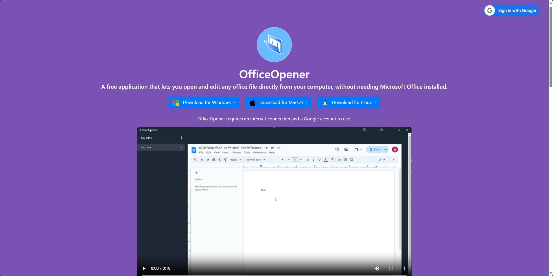 Oficina - Una aplicación multiplataforma para editar archivos de oficina sin MS Office media 2