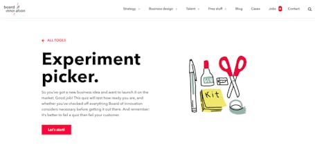 Experiment picker gallery image