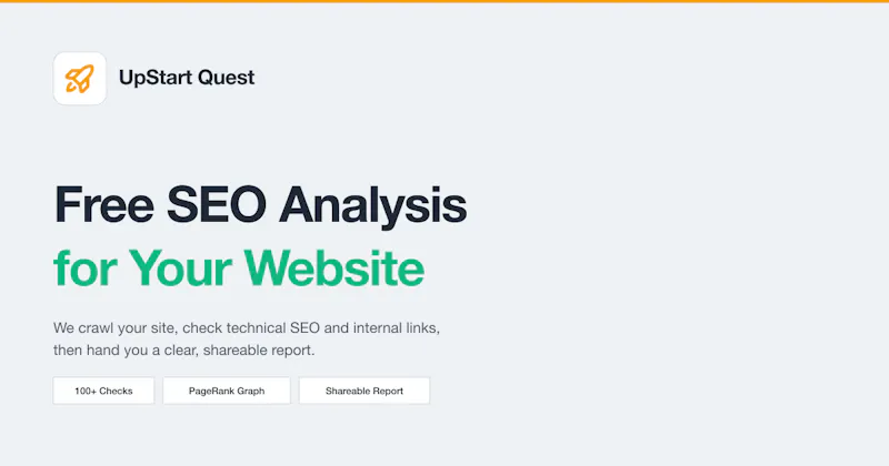 UpStart SEO screenshot 1