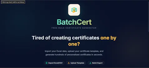 BatchCert gallery image