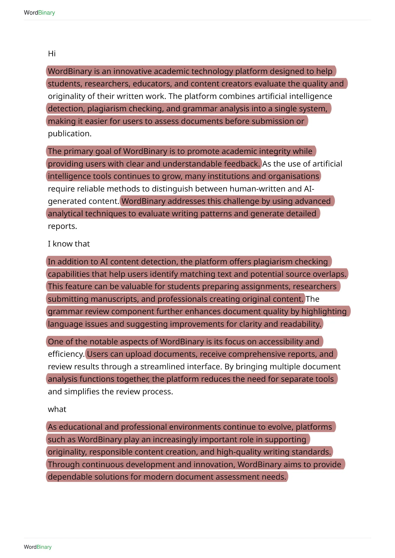 WordBinary screenshot 7