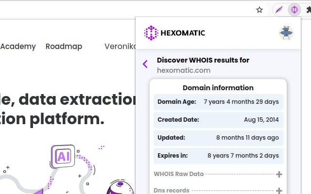 Hexomatic Browser Extension media 3
