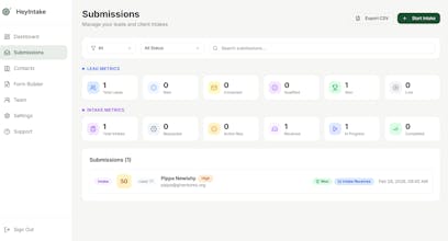 HeyIntake gallery image