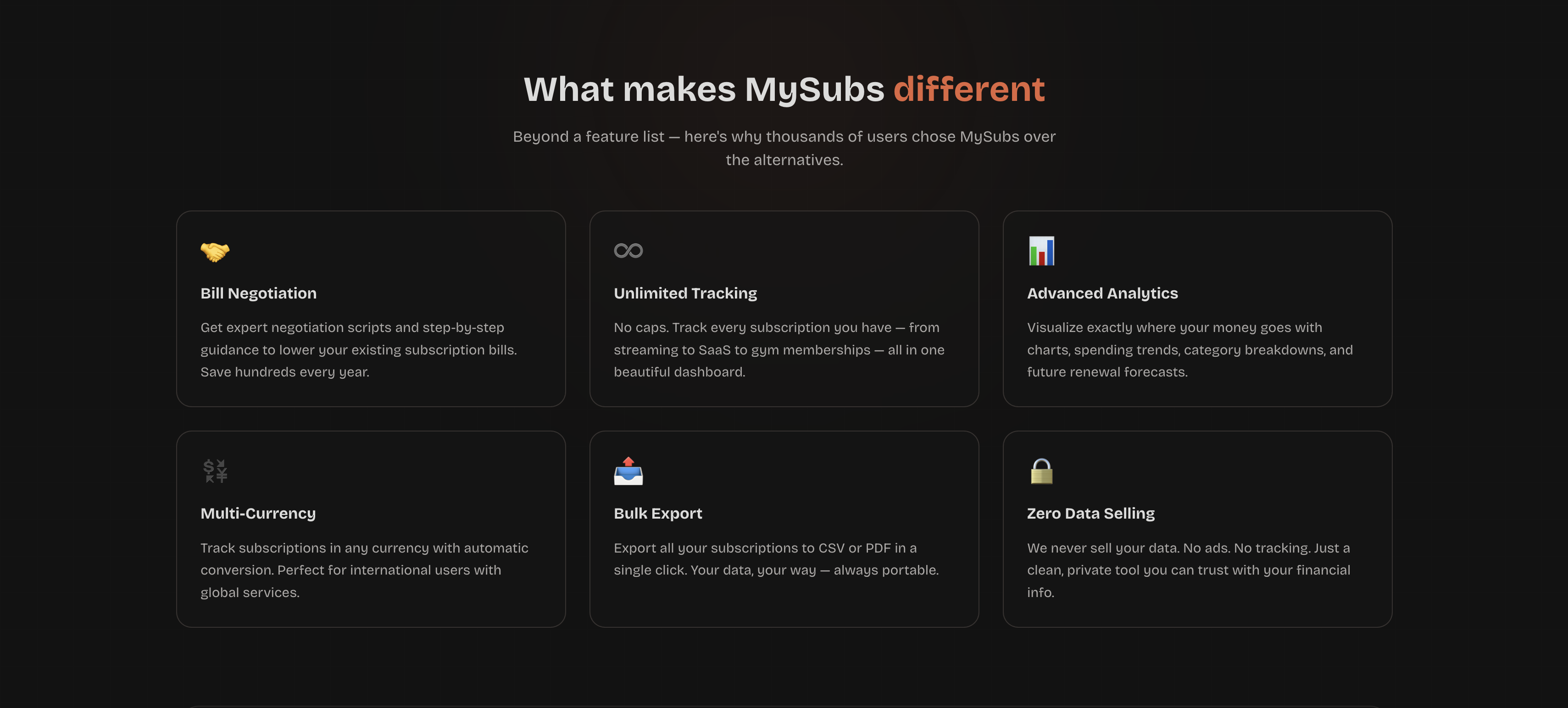 MySubs gallery image