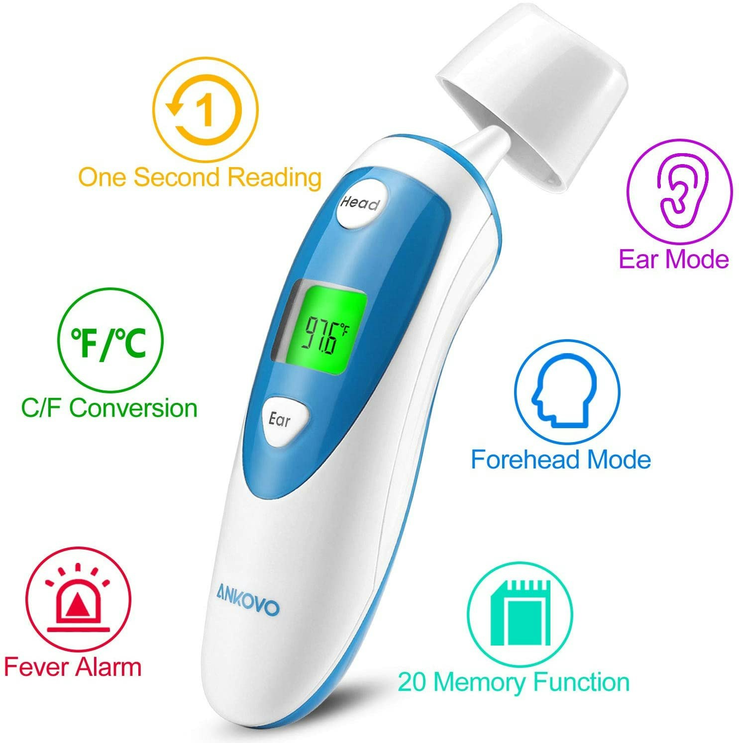 Ankovo Thermometer for Fever