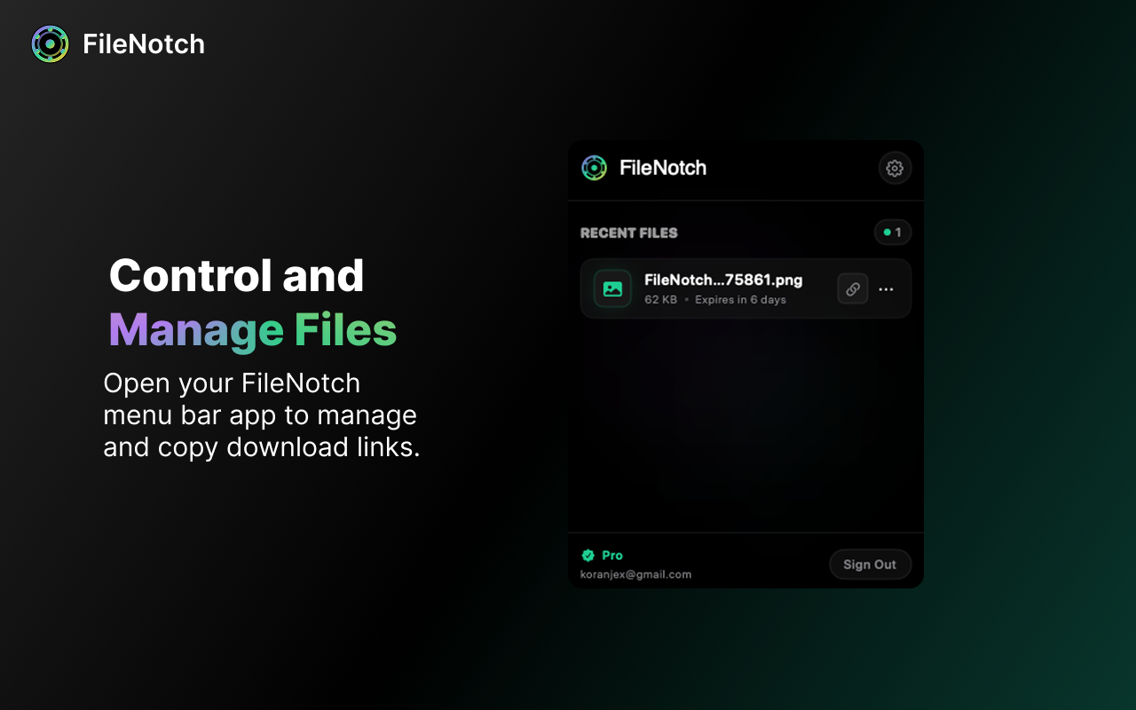 FileNotch - Screenshot 3 showing product features and functionality