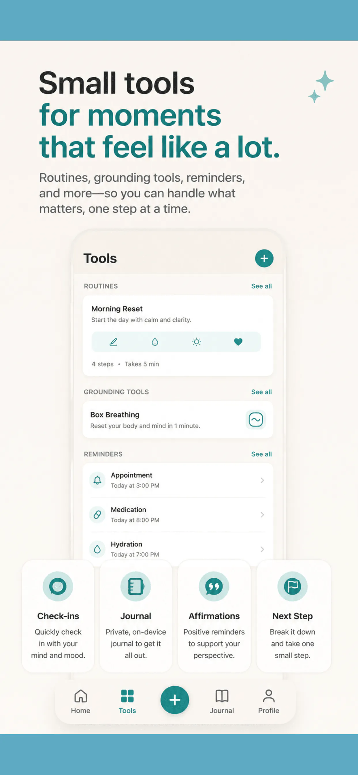Unstuck: Private Mental Reset App gallery image