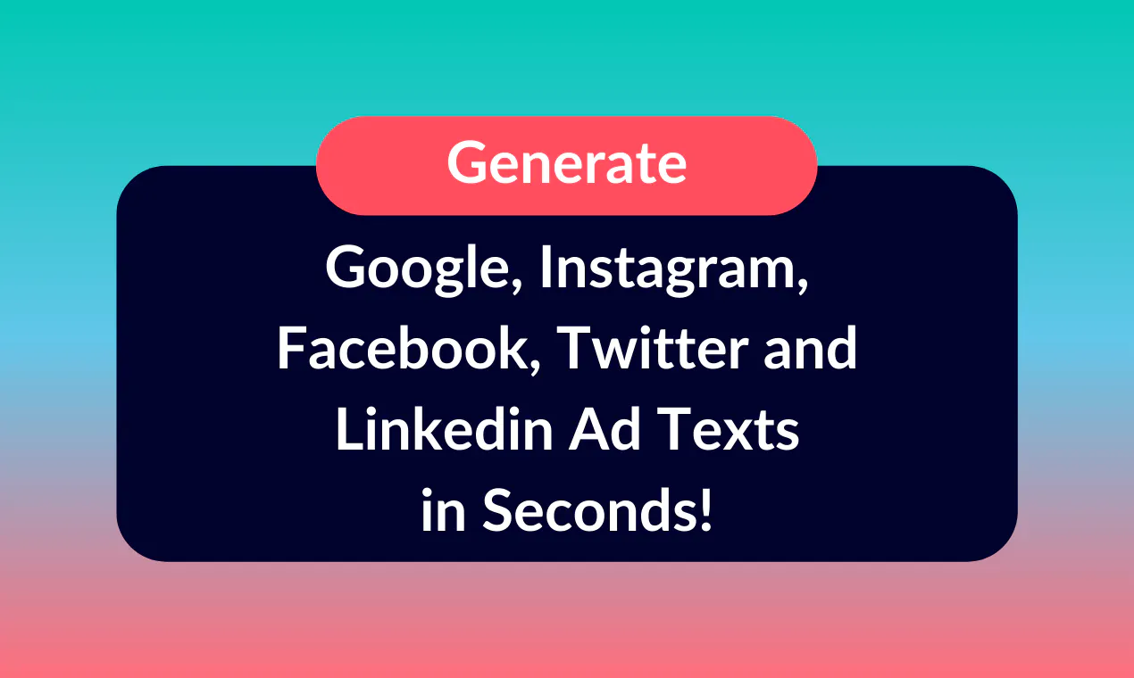 100% Free AI Ad Text Generator: Create ad texts in seconds with AI ...