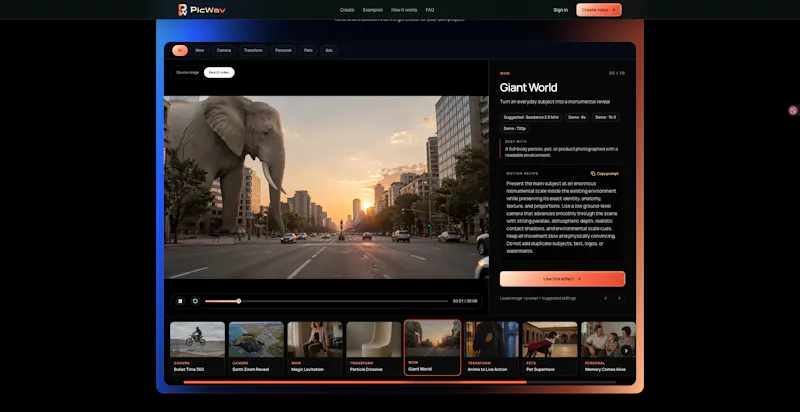 PicWav screenshot 2