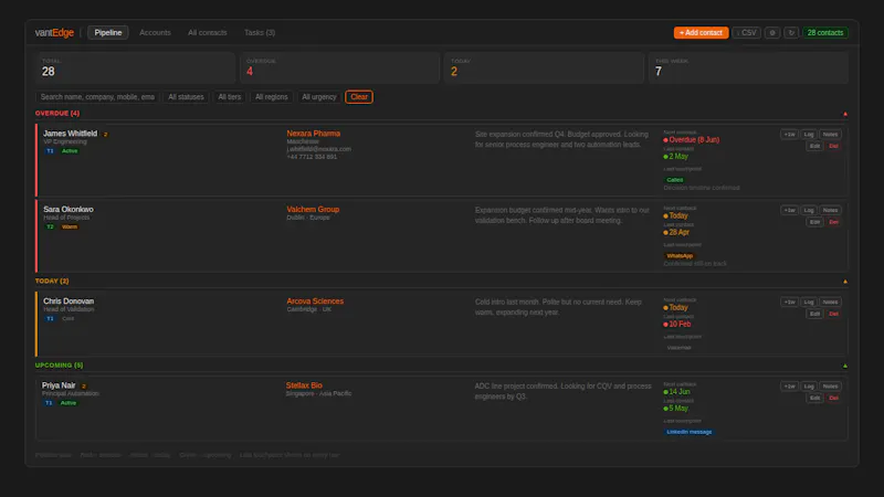 vantEdge screenshot 2