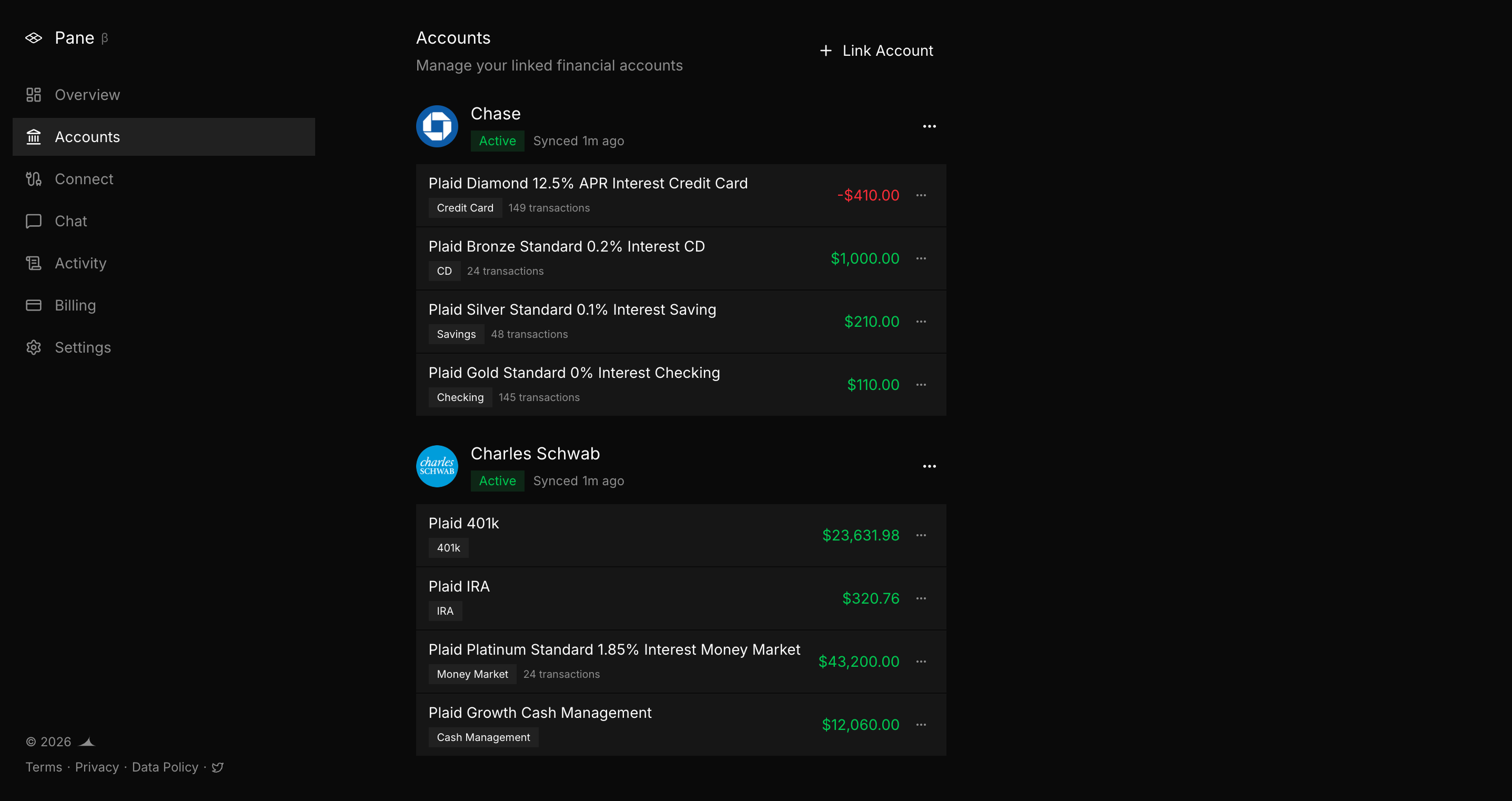 Pane - Screenshot 3 showing product features and functionality