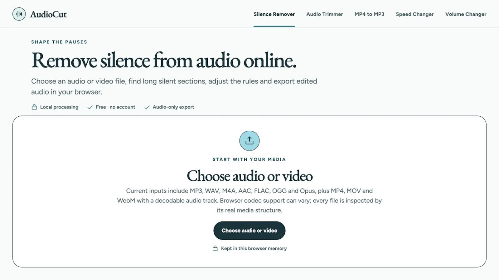 AudioCut screenshot 2