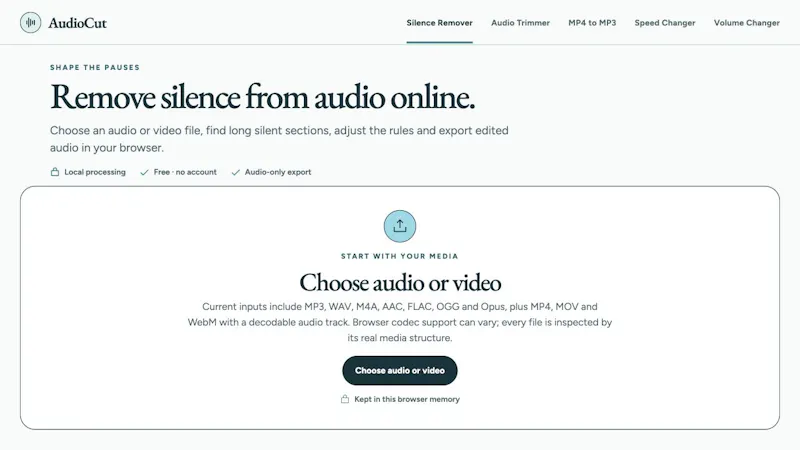 AudioCut screenshot 2