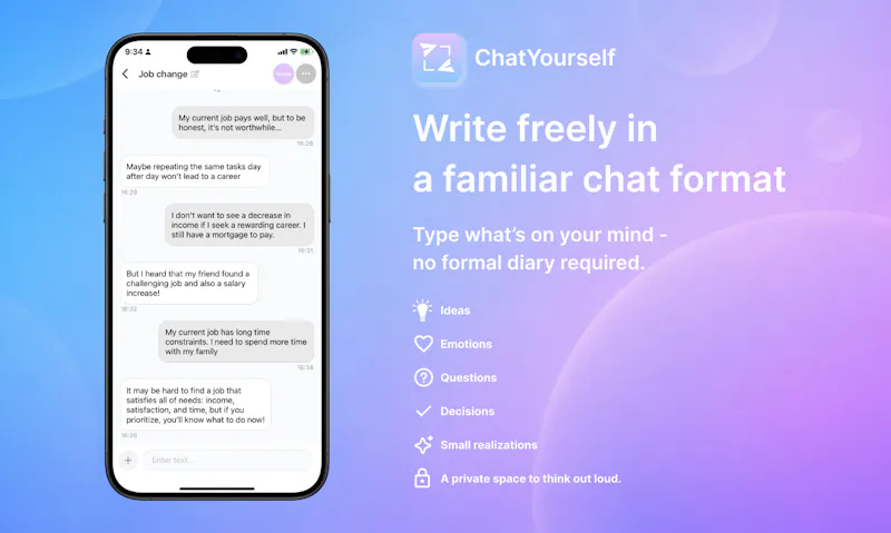 ChatYourself  screenshot 2