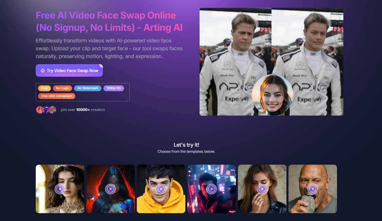 Video Face Swap gallery image