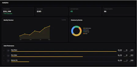 NoirHQ: The #1 Tattoo Booking Ecosystem. gallery image