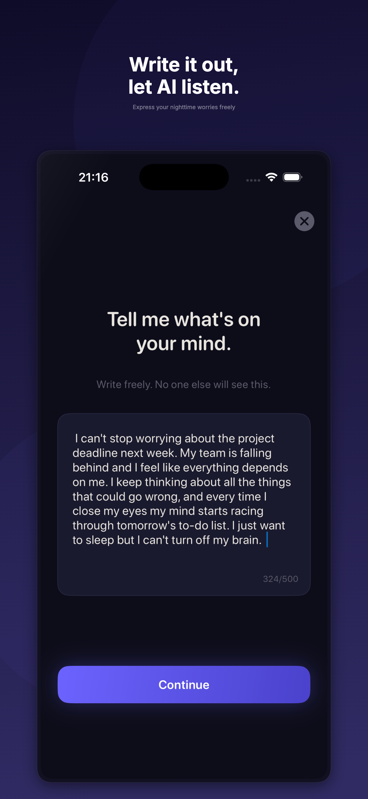 NightClear - Screenshot 2 showing product features and functionality
