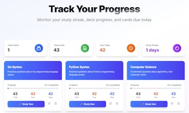 ReTap - AI Spaced Repetition System gallery image