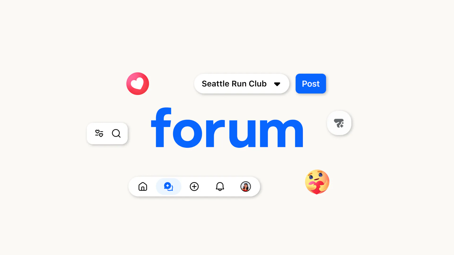Forum, a Facebook app gallery image