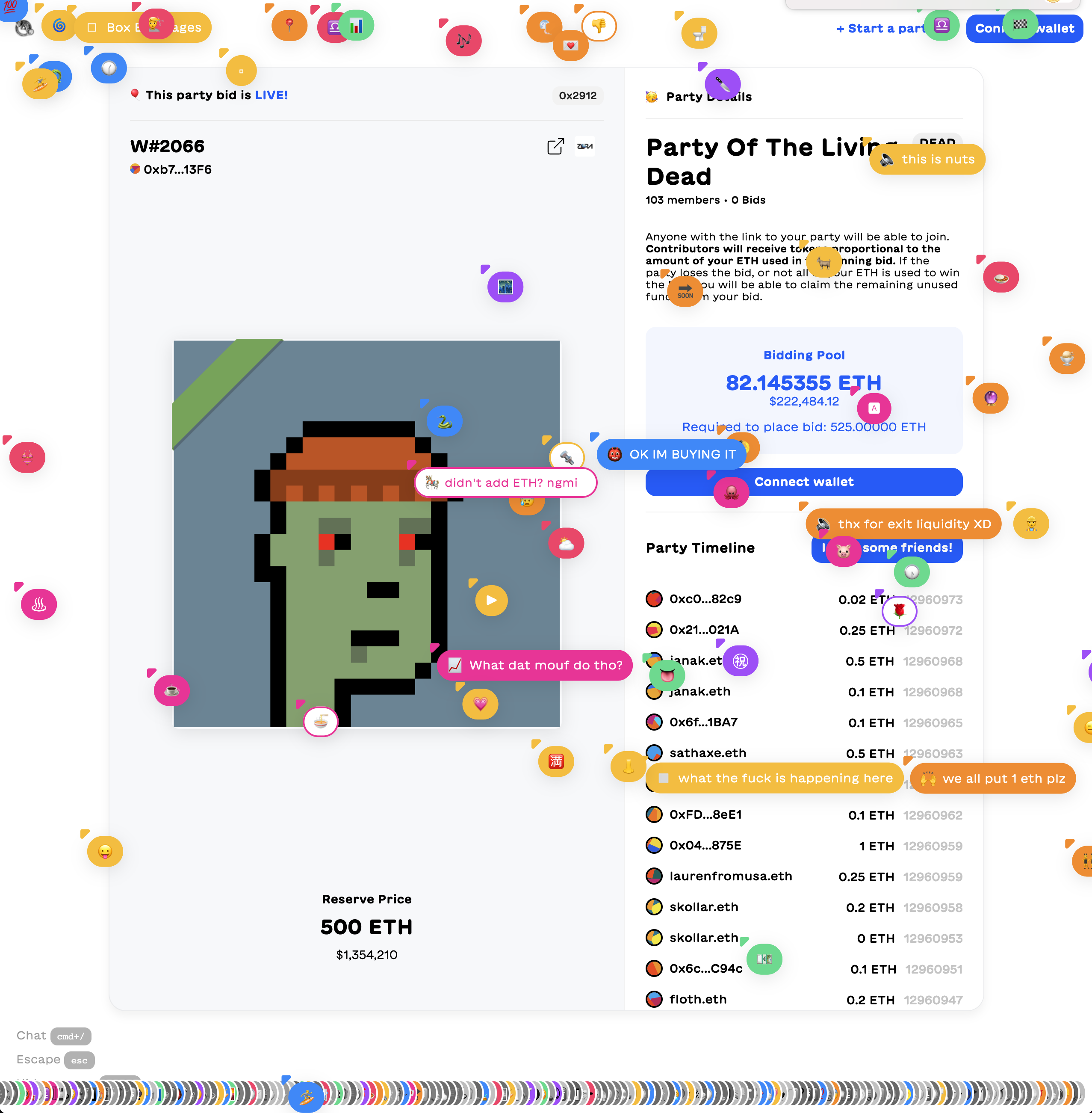 PartyBid gallery image