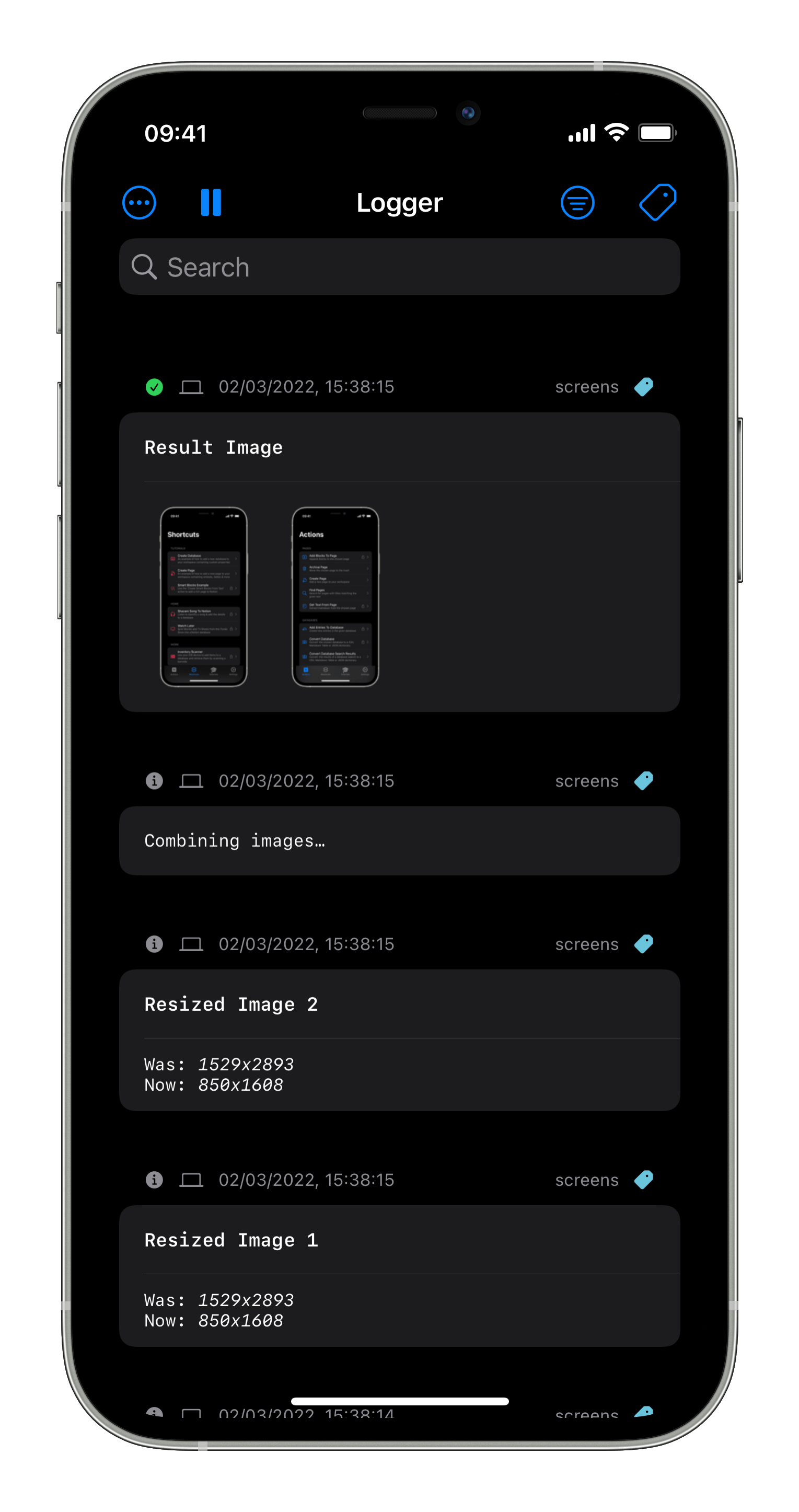Logger gallery image