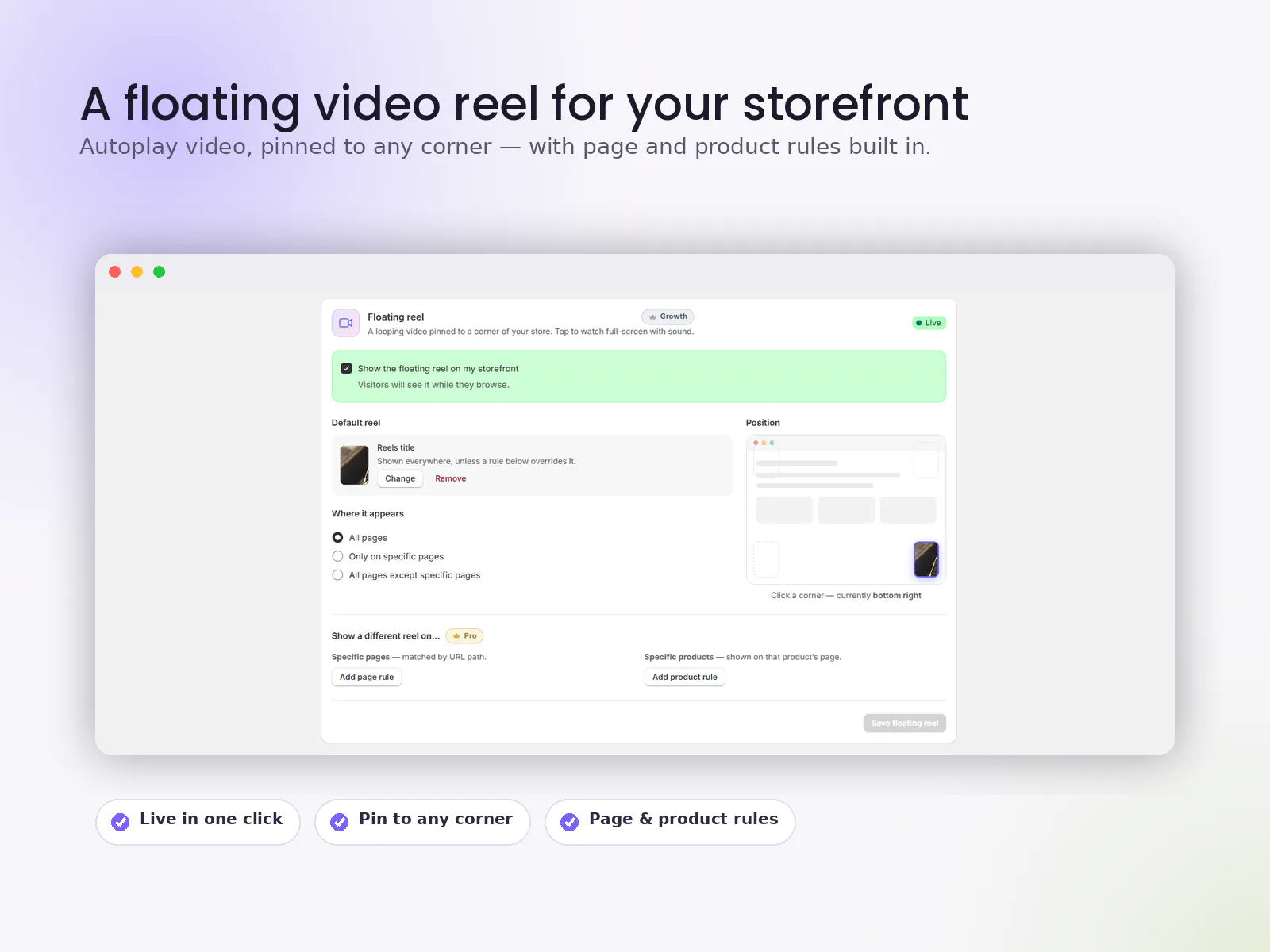 AnotherDev Shoppable Video gallery image