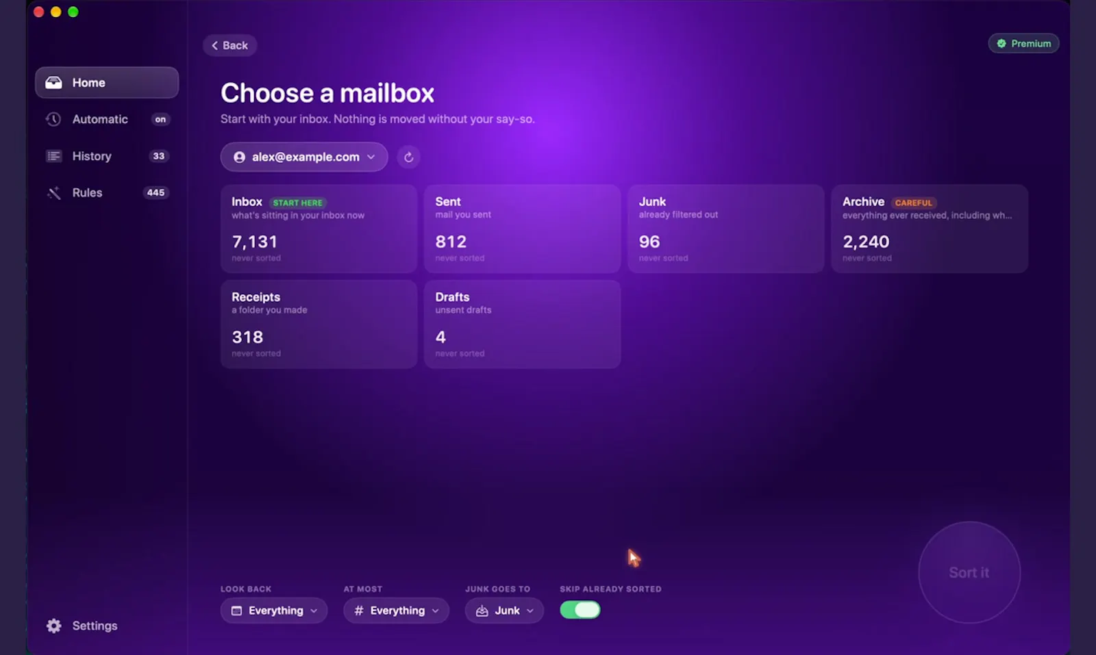Emailyst screenshot 2