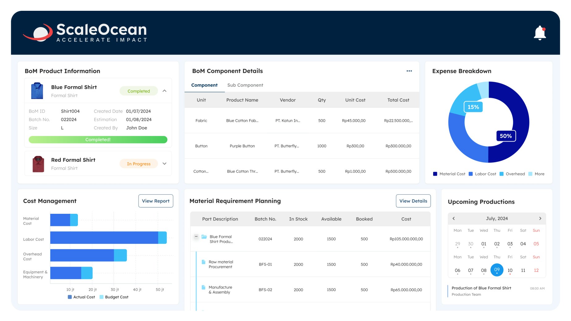 ScaleOcean - Screenshot 2 showing product features and functionality