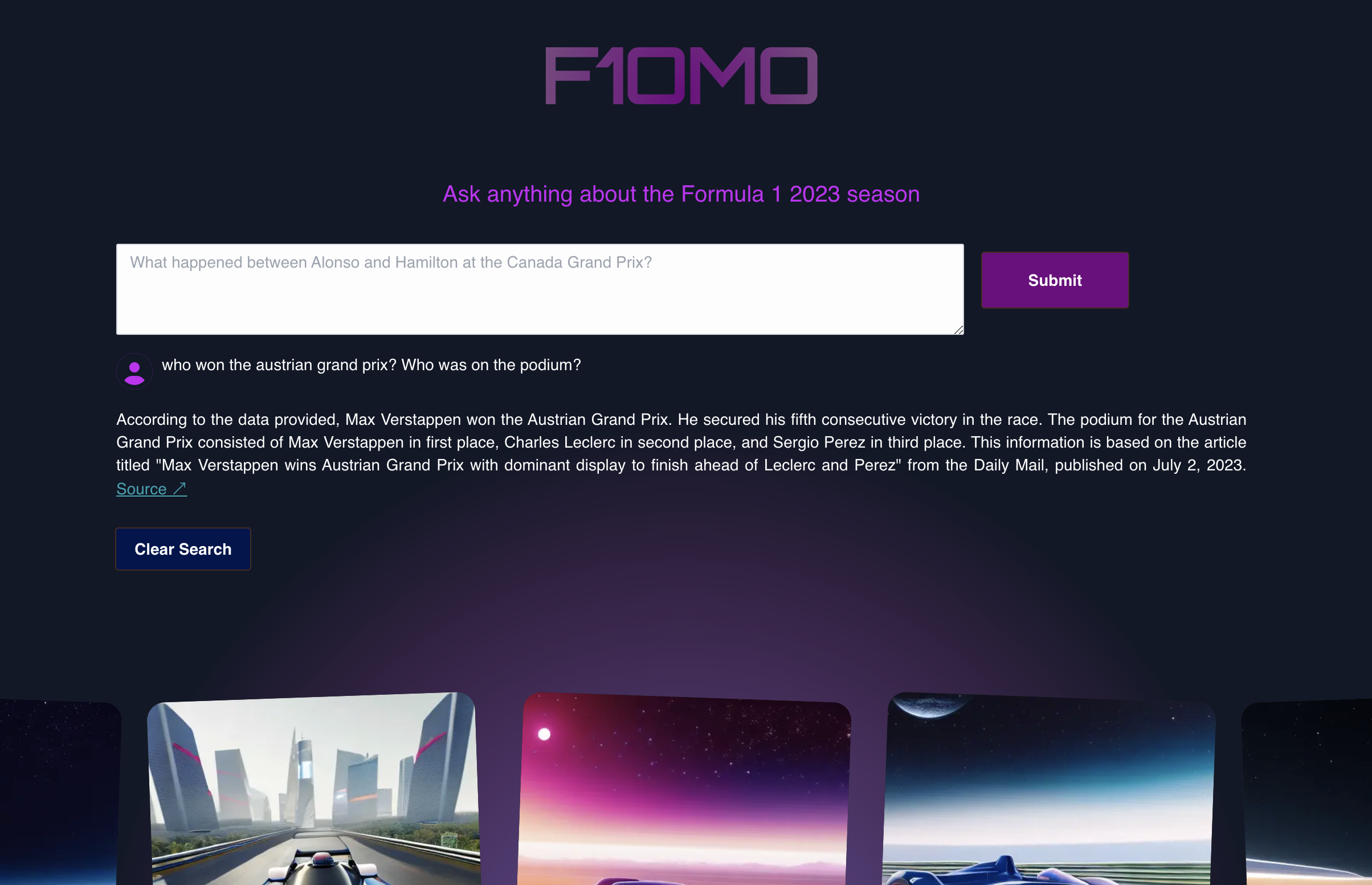 F1omo - Formula 1粉丝的AI聊天机器人媒体1